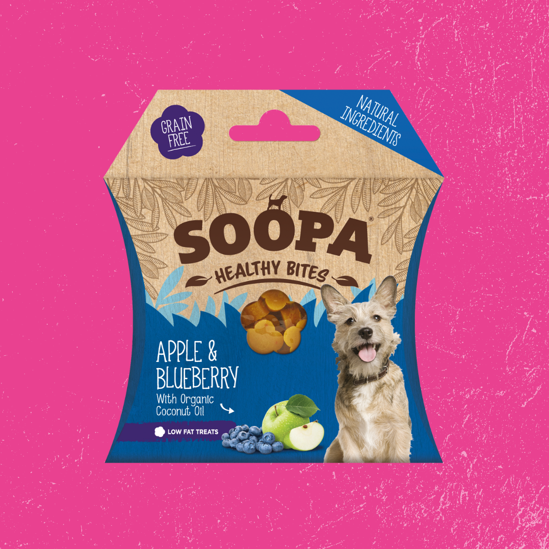 Soopa Pets Apple & Blueberry Healthy Bites