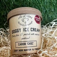 DIY Doggy Carob 'Choc' Chip Ice Cream Kit – Life of Riley