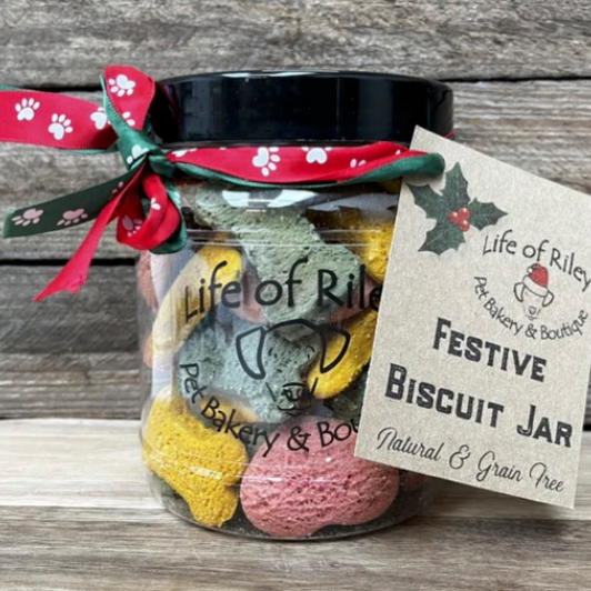 Festive Treat Jar