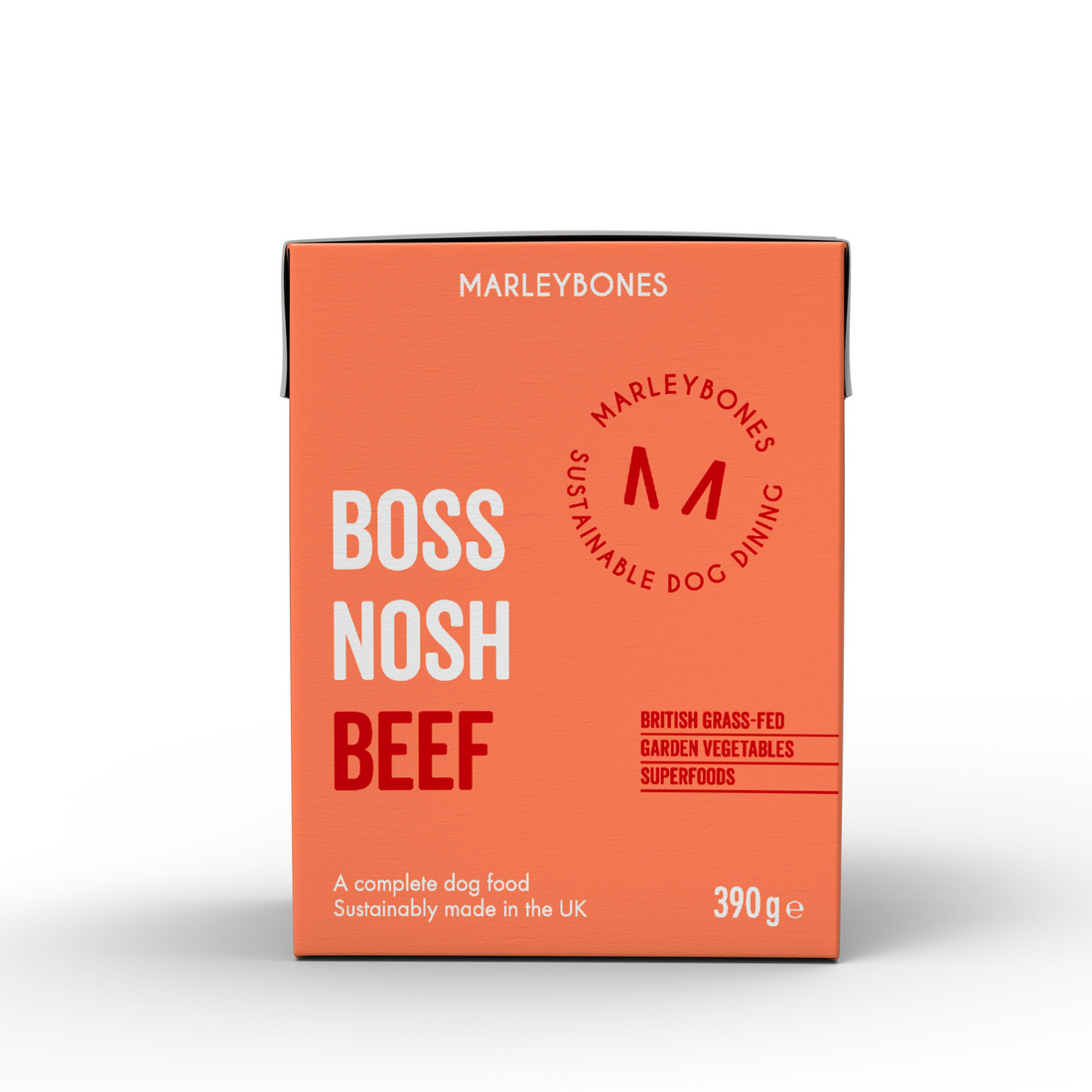 Marleybones Boss Nosh Beef 390g