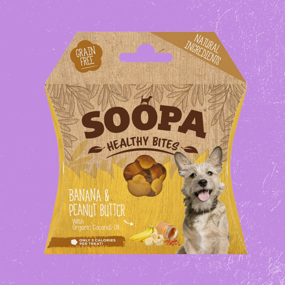 Soopa Pets Healthy Bites: Banana & Peanut Butter