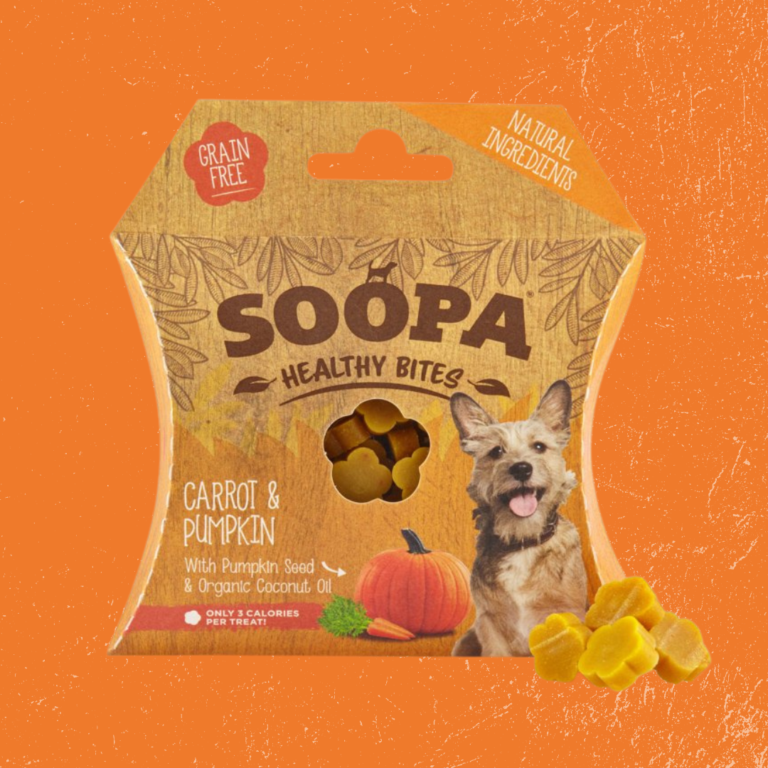 Soopa Pets Healthy Bites: Carrot and Pumpkin